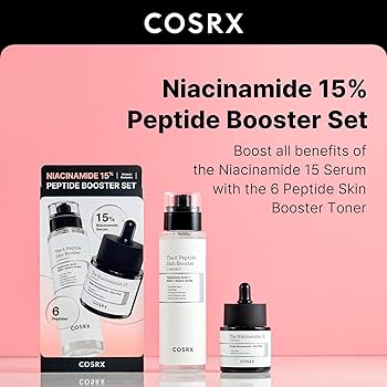 Amazon.com: COSRX Niacinamide 15% Peptide Booster Set - Amazon