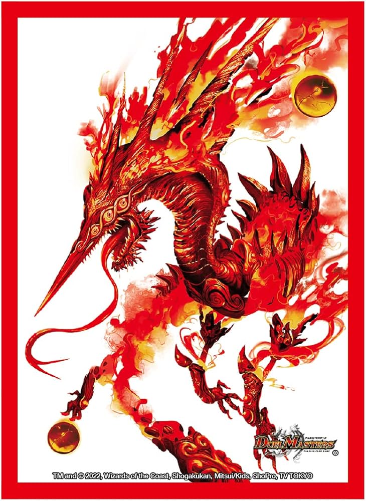 Amazon | デュエル・マスターズ DXカードスリーブ 邪王来混沌三眼鬼