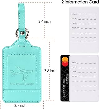 Amazon.co.jp: ［2枚セット］ 荷物タグ ネームタグ - スーツケースタグ