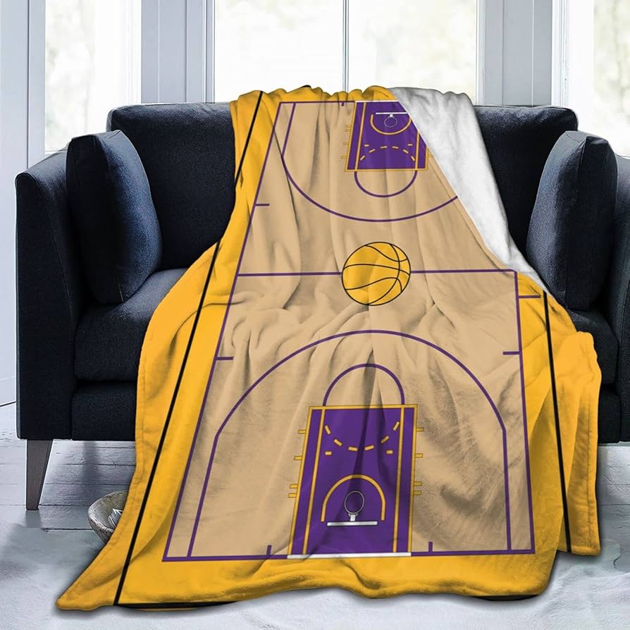 Amazon｜毛布 バスケ バスケットボール おもしろ アニメ ひざ掛け 軽量