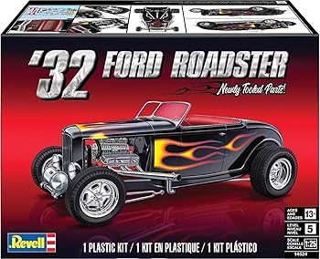 Amazon | アメリカレベル 1/25 32 フォードロードスター プラモデル