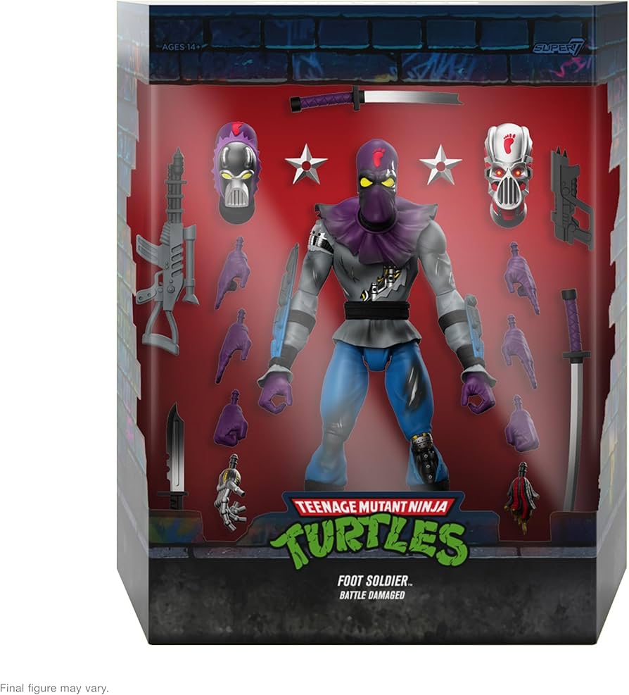 Amazon.com: Super7 ULTIMATES! Teenage Mutant Ninja Turtles Foot