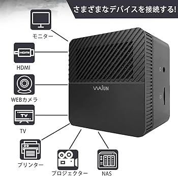 Amazon.co.jp: wajun ミニPC Pro-X1(Win11モデル) / Win11 Pro/MS