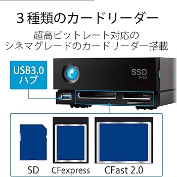 Amazon | ラシー LaCie SSD 外付けSSD 4TB 1big Dock SSD Pro