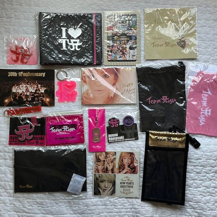 Amazon.co.jp: 浜崎あゆみ グッズ まとめ ファンクラブ Team ayu