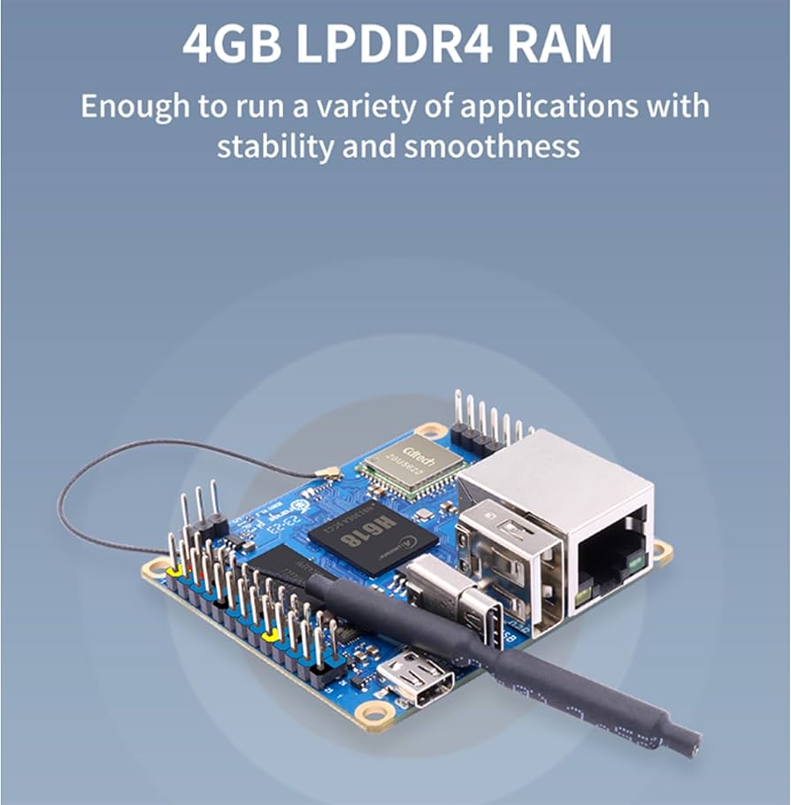 Amazon.com: Orange Pi Zero3 4G RAM Allwinner H618 64-bit USB2.0