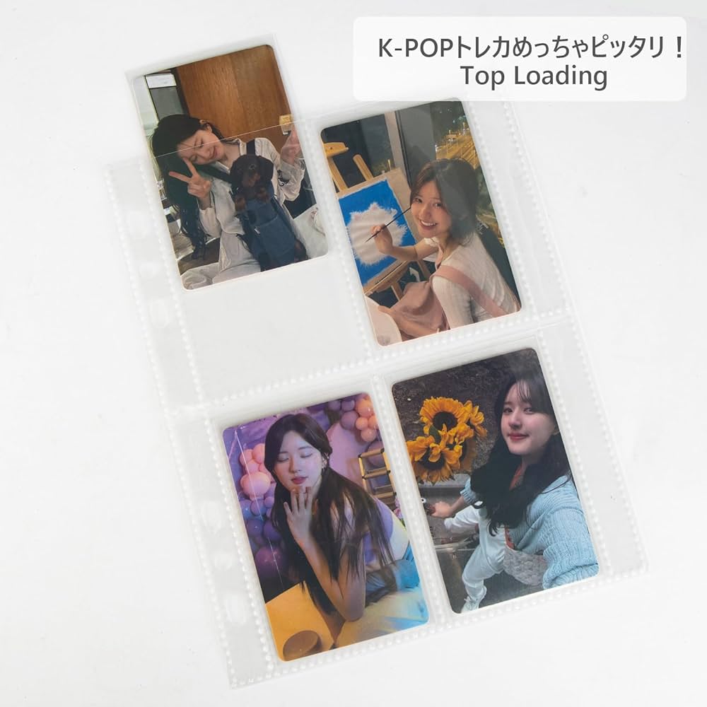 Amazon | Calife K-POP トレカ専用 収納ファイルセット A5 25枚入り 7