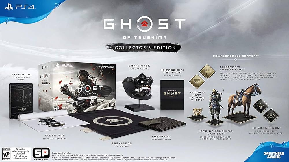 Amazon.co.jp: Ghost of Tsushima Collectors Edition (輸入版:北米
