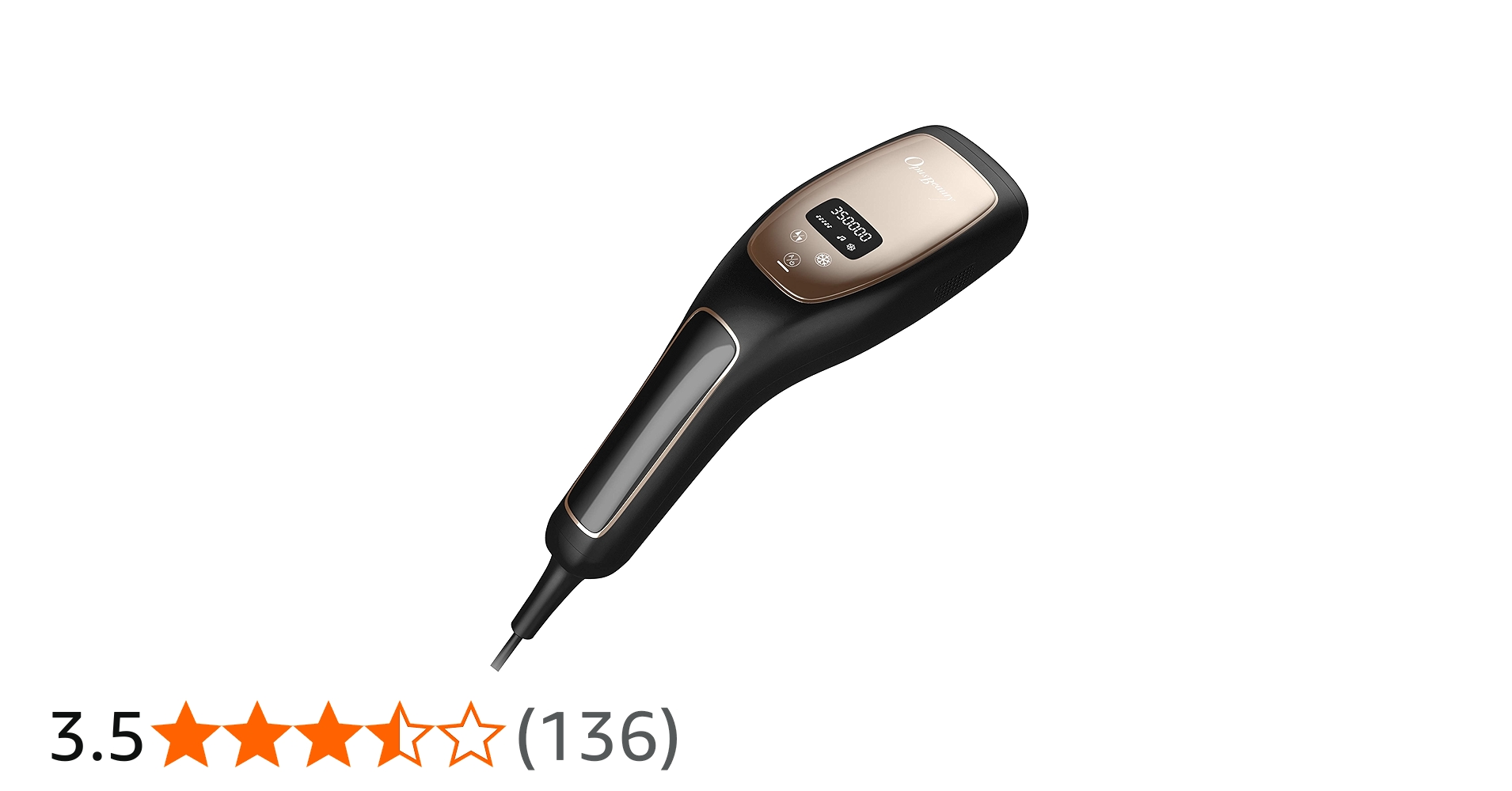 Amazon | 白黒家庭用脱毛器 OPUS BEAUTY 03 冷却機能 ハイパワー THR