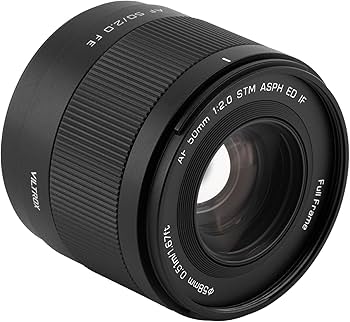 Amazon.com : VILTROX 50mm F2 Full Frame Lens for Sony, AF 50mm f