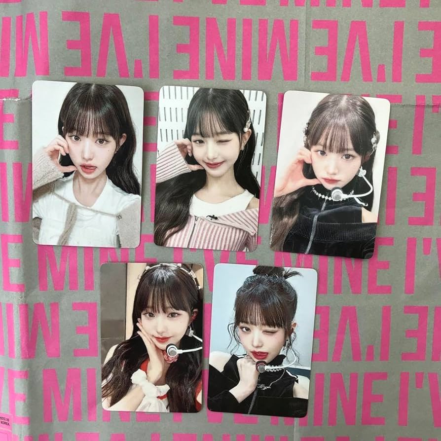IVE I'VE会場限定mine 特典 ウォニョントレカ 5枚