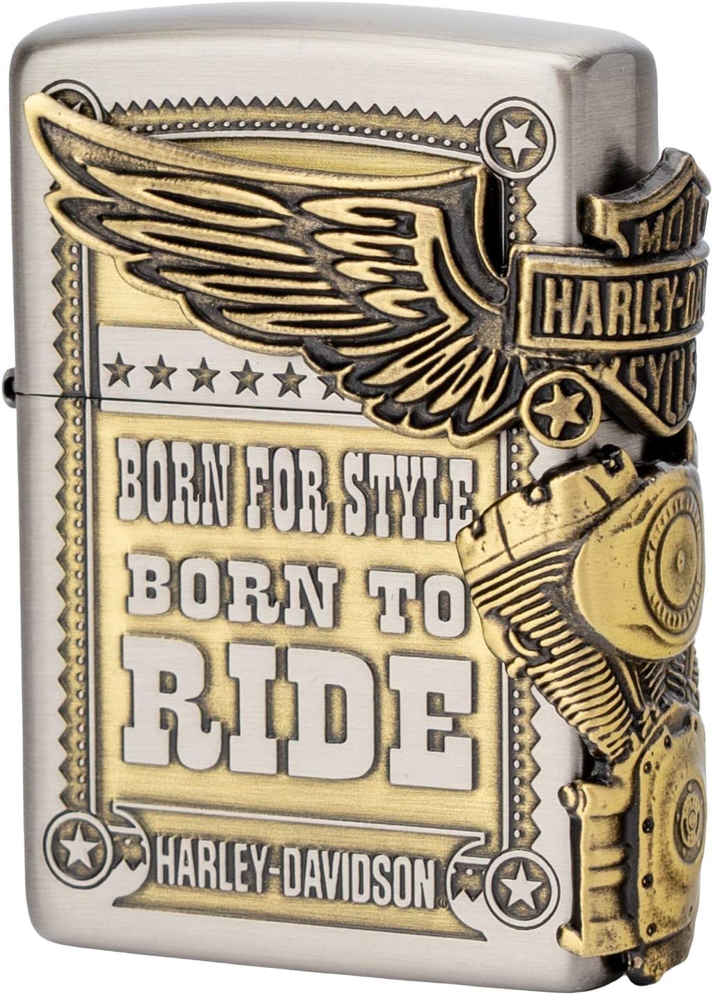 Amazon.com: Zippo HDP-27 Harley Davidson Japanese Limited 3 Sided