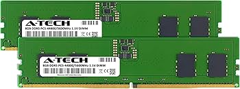A-Tech 16GB Kit (2x8GB) DDR5 5600MHz PC5-44800 CL46 UDIMM 1.1V Non