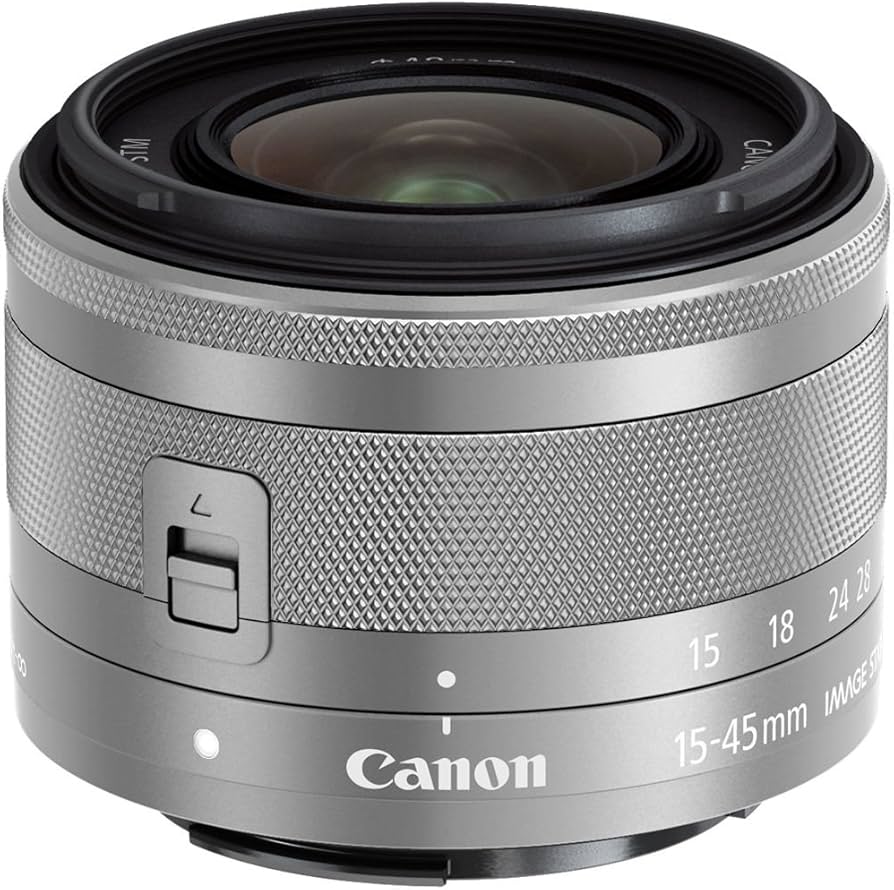 Amazon.com : Used Canon 15-45mm f3.5-6.3 IS STM EF-M (Silver) Lens