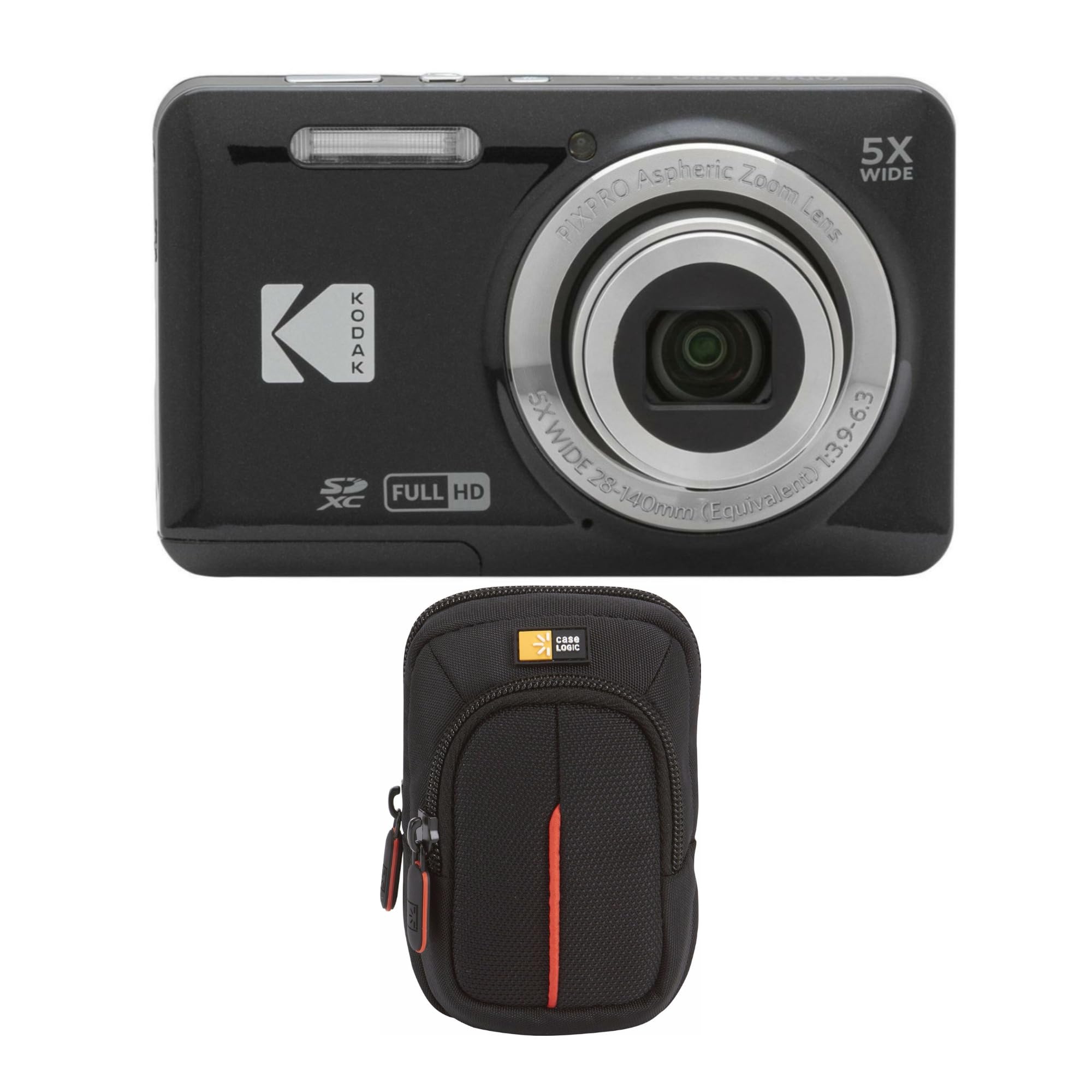 Amazon.com : Kodak PIXPRO Friendly Zoom FZ55 Digital Camera (Black