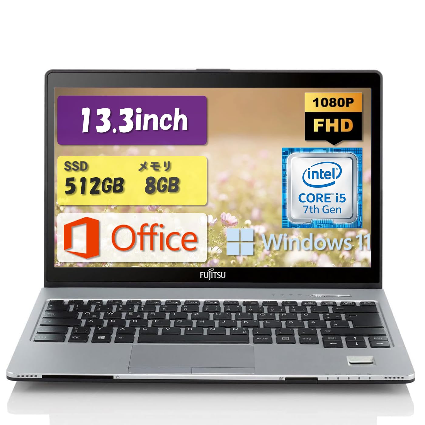 Amazon.co.jp: ノートパソコン 富士通 LIFEBOOK S937 第7世代 Core i5