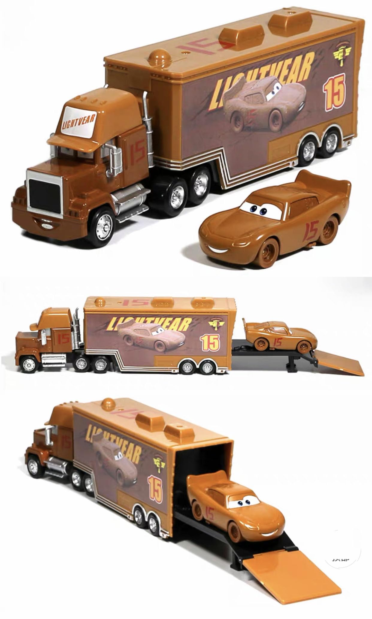 Amazon.co.jp: wltk 映画カーズ2 3トラックトーカー 運搬マック