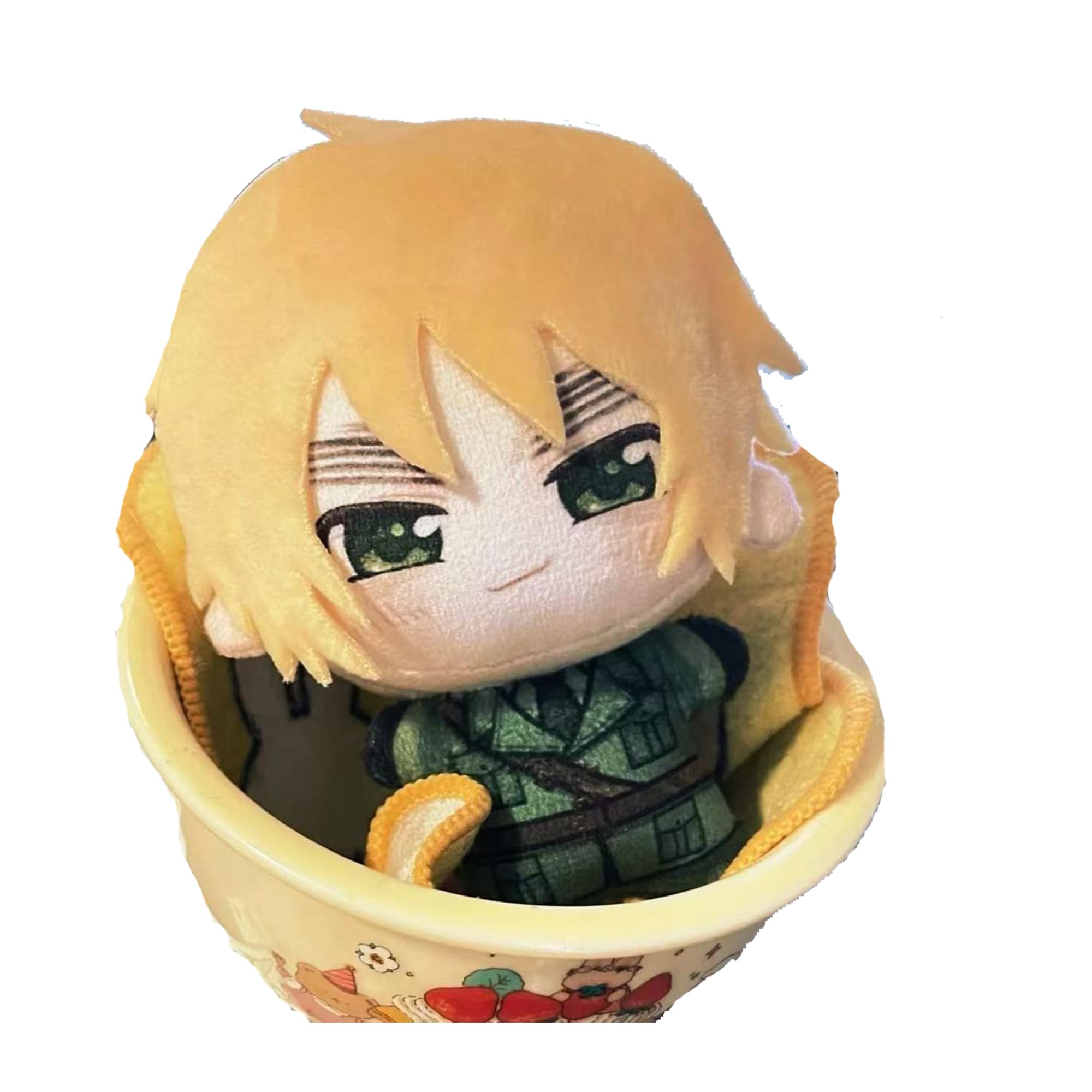 Amazon.co.jp: ヘタリア イギリス ぬいぐるみ 軍服 綿ドール アーサー