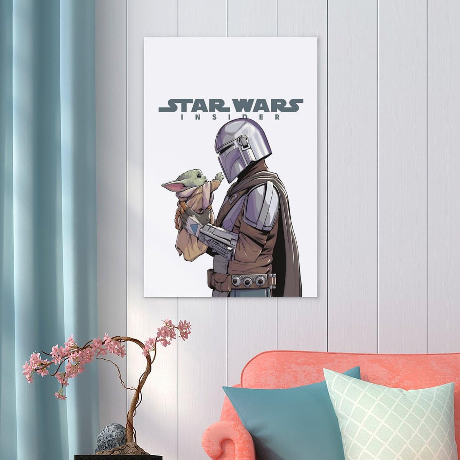 Amazon.co.jp: スター ウォーズ ヨーダ ポスター 絵画 インテリア 壁紙