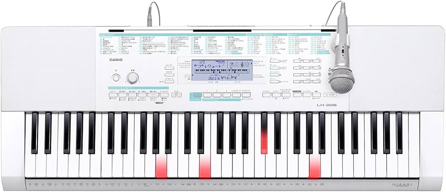 Amazon | CASIO(カシオ) 61鍵盤 電子キーボード LK-228 [光