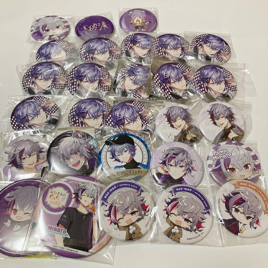 不破湊 缶バッジまとめ 不破湊 缶バッジ アウトレット まとめ売り 不破