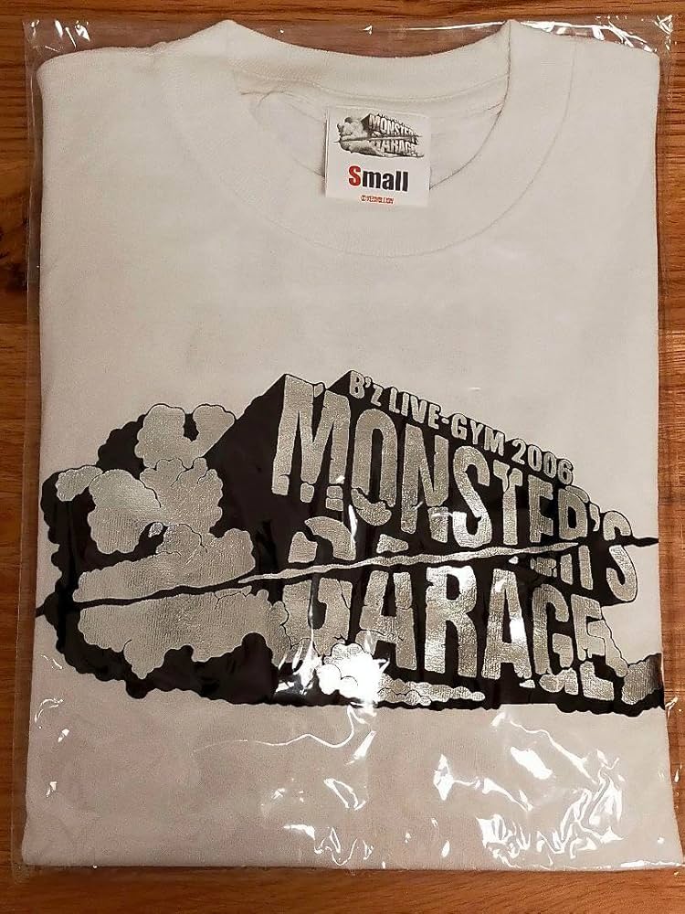 Amazon.co.jp: B'z LIVE-GYM MONSTER'S GARAGE ツアーTシャツ白 S