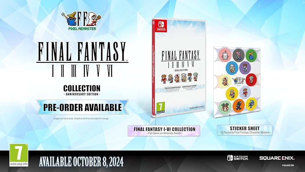 Amazon.co.jp: PS4 プレステ4 ファイナルファンタジー 1-6 ピクセルリ