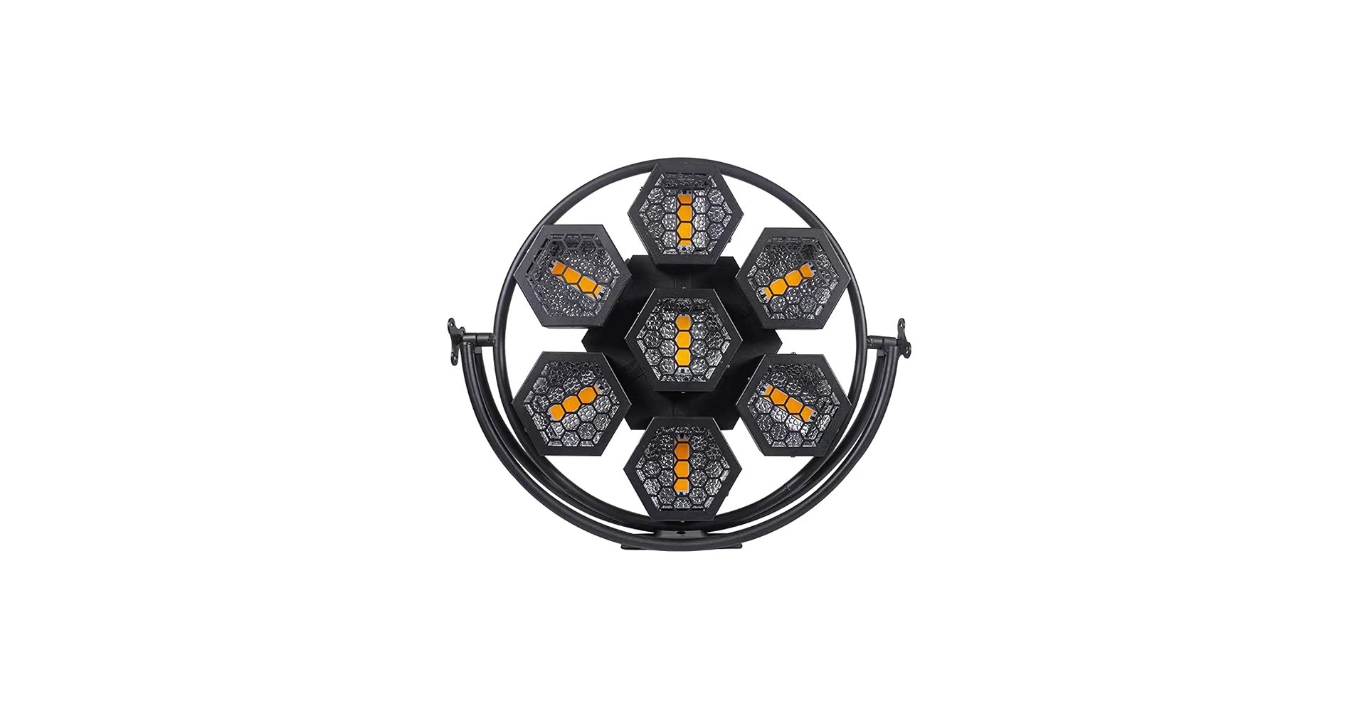 Amazon.com: JUNMAN 7 Head Led Retro Background Effect Light DJ