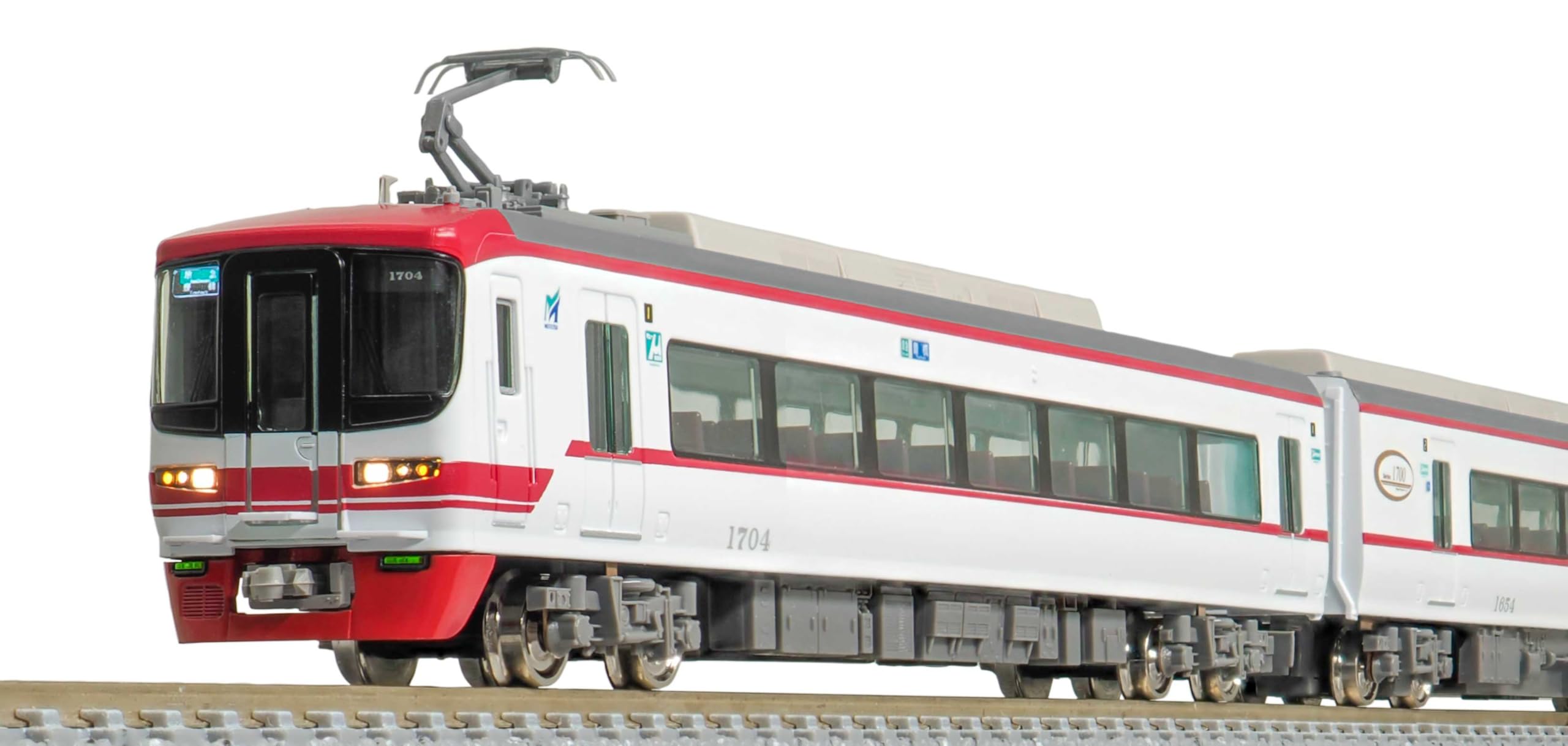 Amazon | グリーンマックス Nゲージ 名鉄1700系 新塗装・1704編成 6両