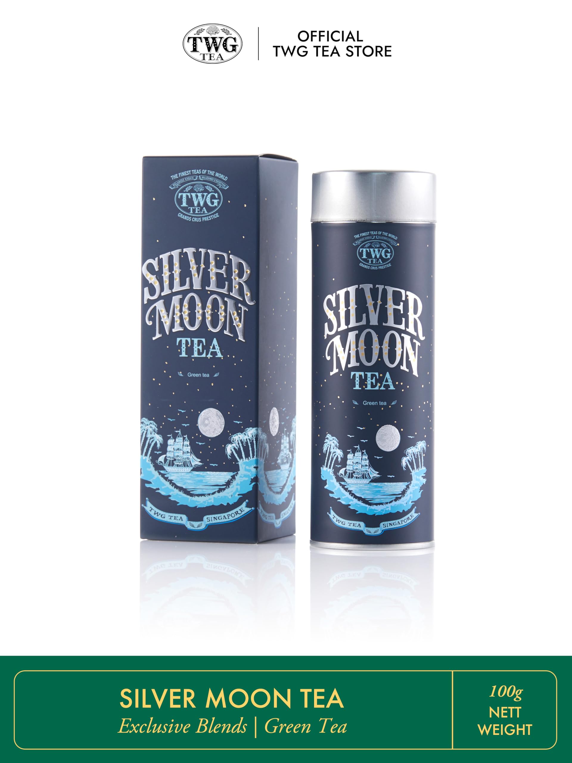 Amazon.com : TWG Tea | Silver Moon Tea | Green Tea | Grand Berry