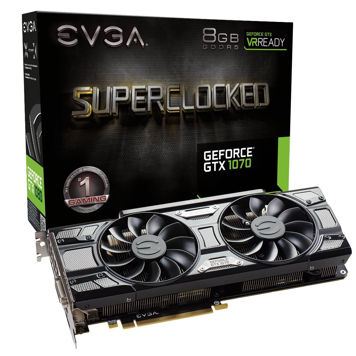 Amazon.com: EVGA GeForce GTX 1070 SC GAMING ACX 3.0 Black Edition