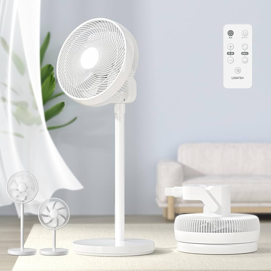 Amazon | 扇風機 dcモーター【2025新型&コンパクト収納
