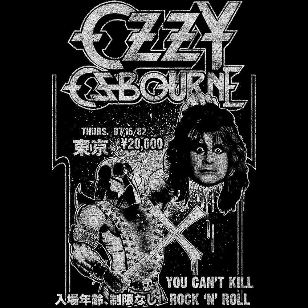 Amazon.com: American Classics Ozzy Osbourne Music Can't Kill Rock