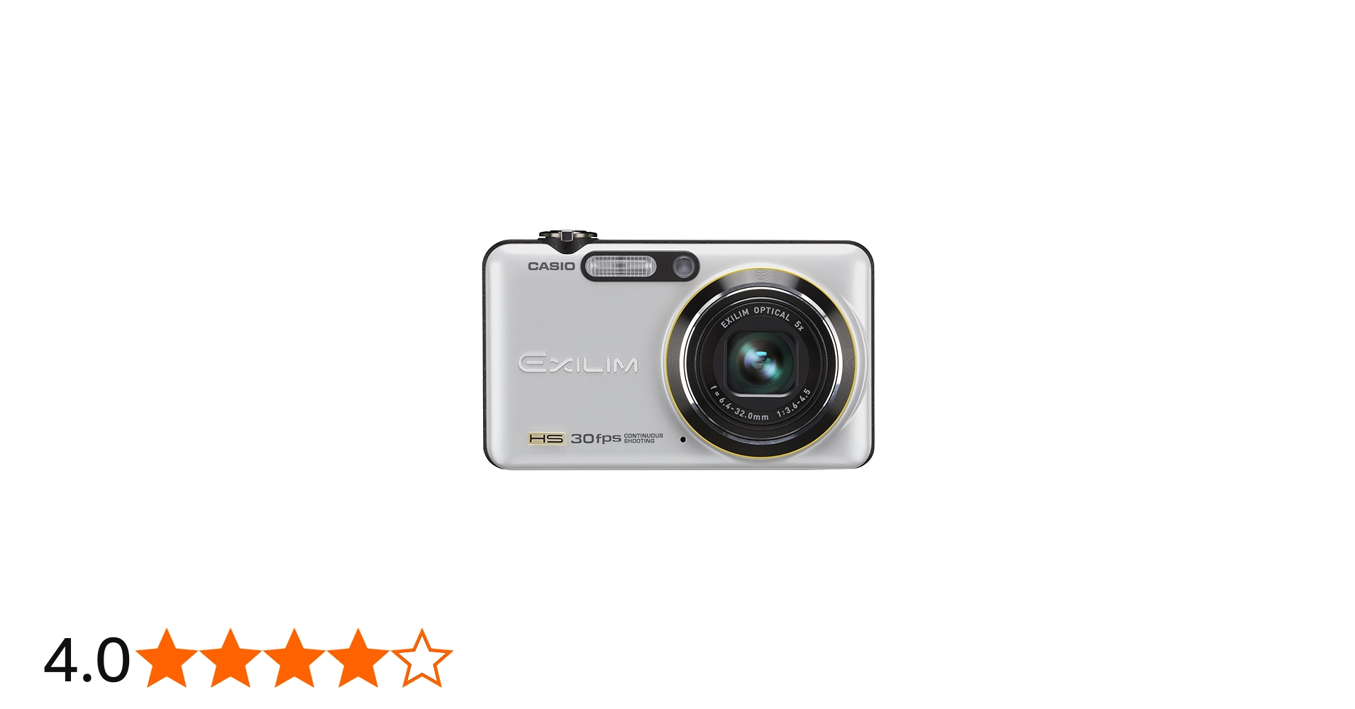 Casio Exilim EX-FC100 9MP Digital Camera with 5x Optical Image