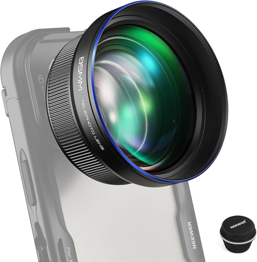 Amazon.com: NEEWER HD 85MM Telephoto Phone Lens Only for 17mm