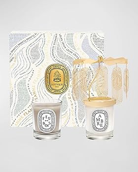 Amazon.co.jp: Diptyque Ambre & Feu De Bois 香り付きキャンドル