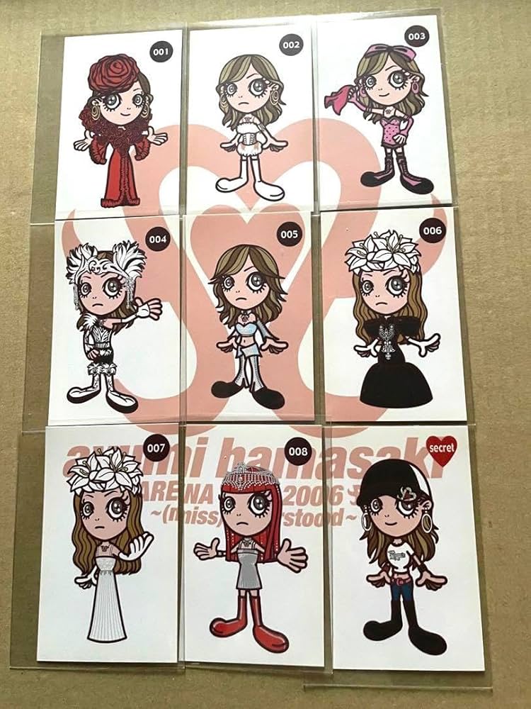 Amazon.co.jp: 浜崎あゆみayupan カードsecret : おもちゃ