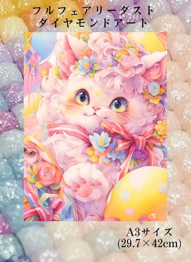 JC2712) 樹脂ビーズ allフェアリーダスト ダイヤモンドアートキット