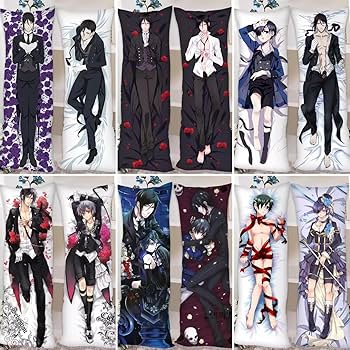 Amazon | 黒執事 抱き枕 クッション セバスチャン シエル葬儀屋 グレル