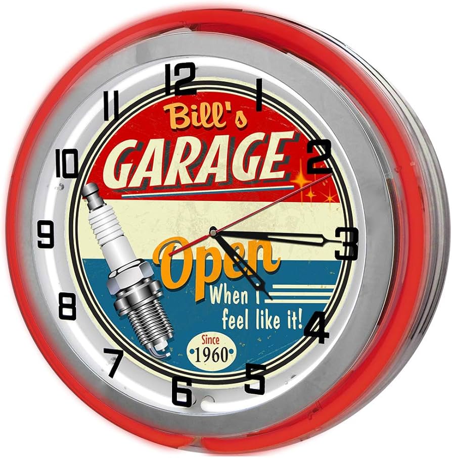 Amazon.com: Decorative Concepts Personalized Vintage Red Neon