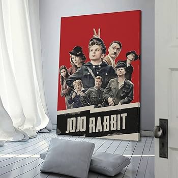 Amazon.co.jp: ジョジョ・ラビットのコメディ映画のポスター ポスター