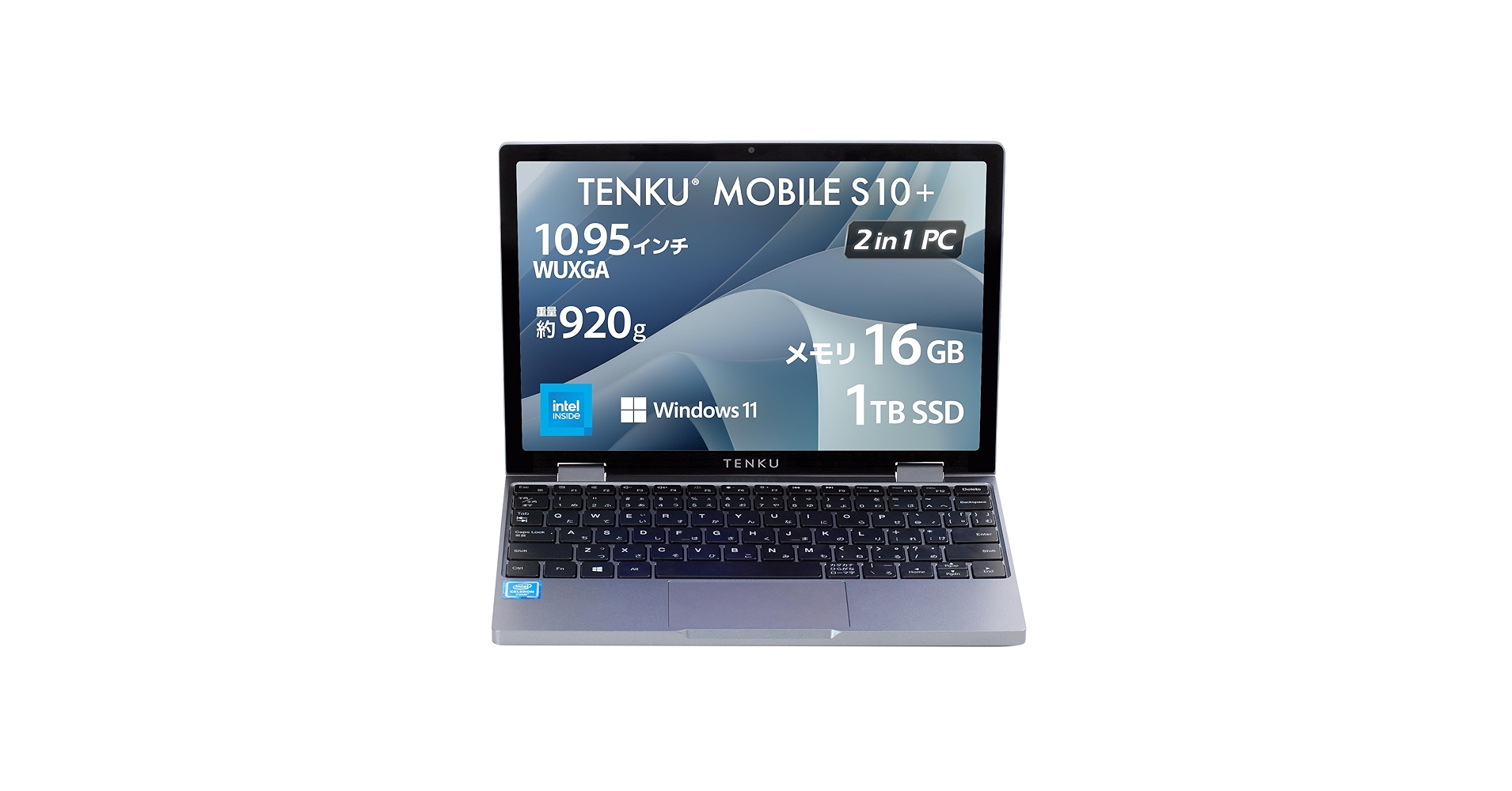 Amazon.co.jp: TENKU MOBILE S10 2in1モバイルノートPC 10.51インチ