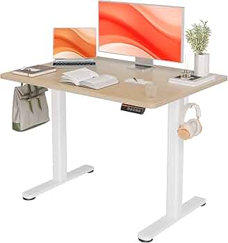 Amazon | Claiks 昇降デスク 初心者向け スタンディングデスク 電動