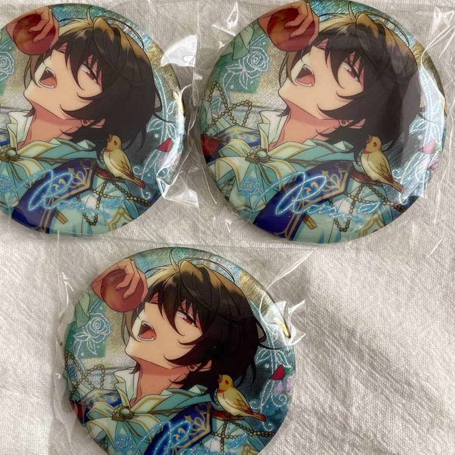 あんスタ キャラバッジ 朔間凛月 あんスタ 朔間凛月 5周年 缶バッジ