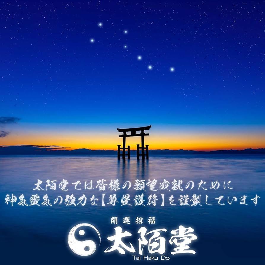 Amazon.co.jp: 【呪詛を祓う尊星護符】 呪い返し 呪いを解呪し相手に