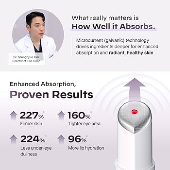 Amazon.com: LG Pra.L Superform Galvanic Booster Mystic White, 1min