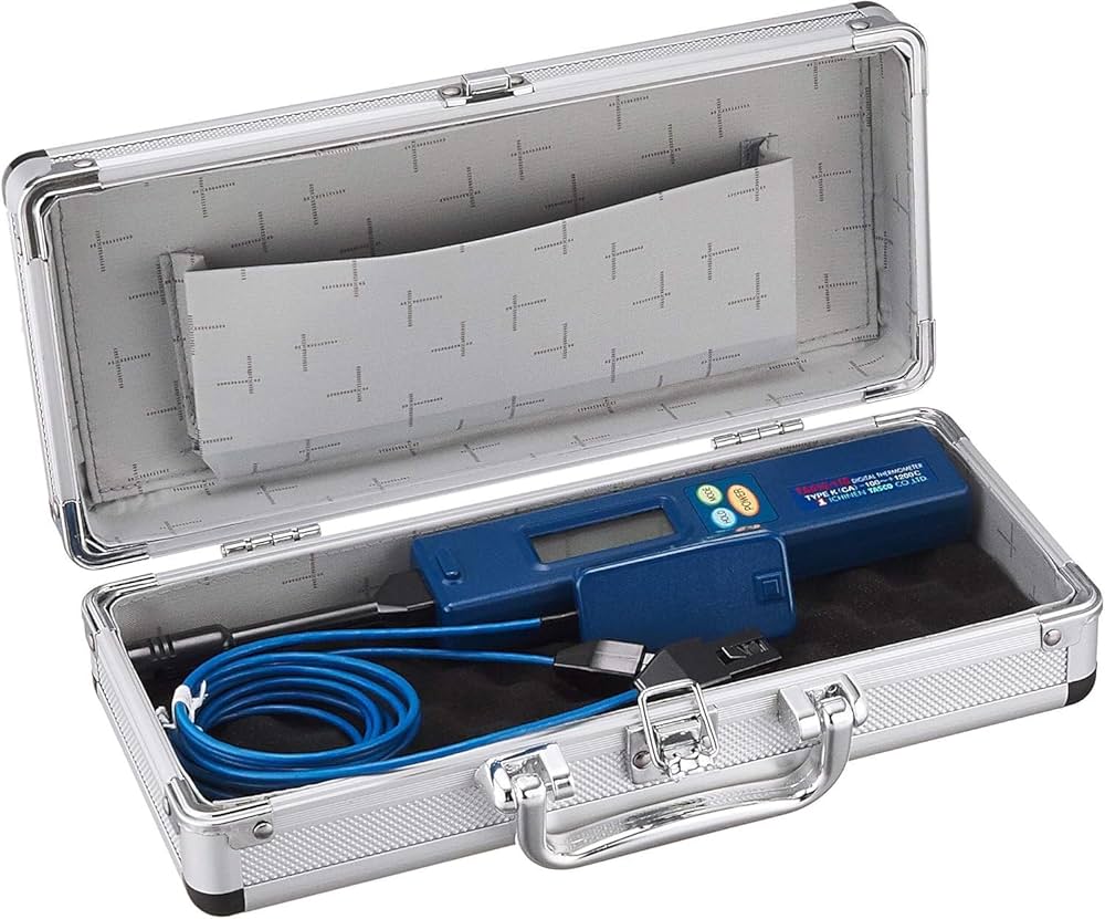 Amazon.co.jp: イチネンTASCO デジタル温度計 デラックスセット