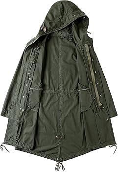 Amazon | [UNILETS] 米軍M-51 フィッシュテールパーカ モッズコートOD