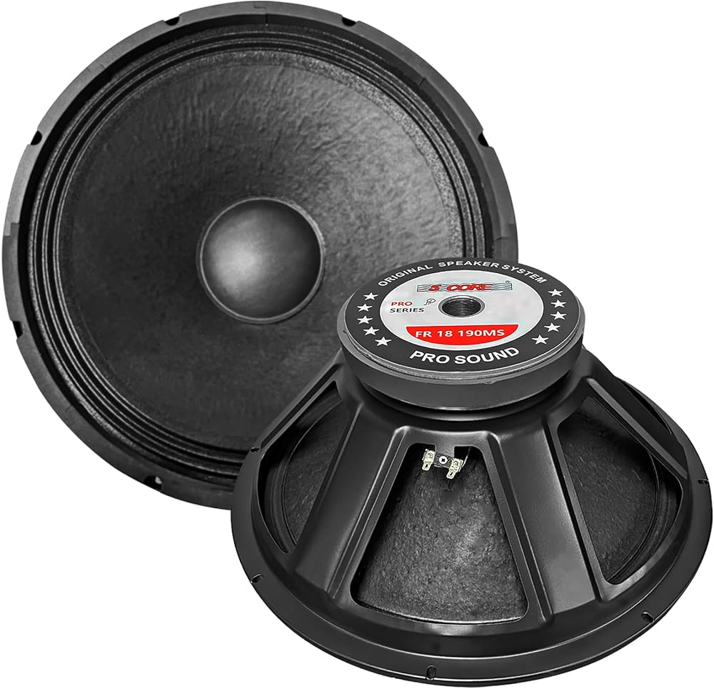 Amazon | 5コア 18インチ フルレンジ交換用スピーカー プロオーディオ