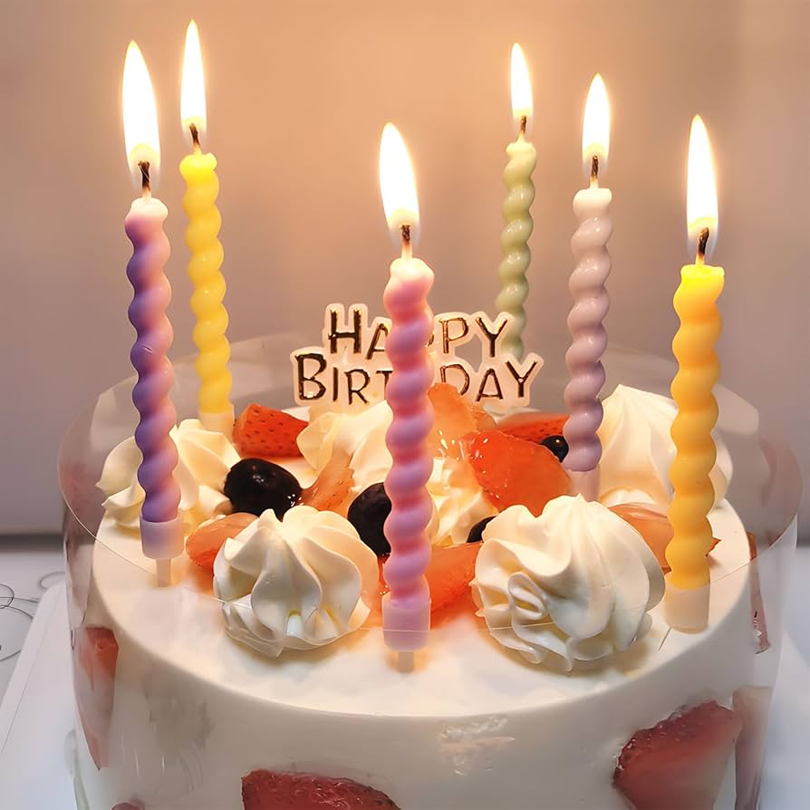 Amazon.co.jp: aninako 誕生日キャンドル 12本 ケーキキャンドル